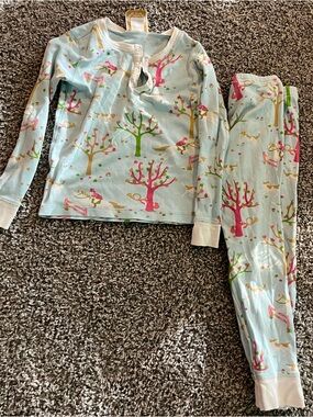 The Beaufort bonnet company pajamas night night girls blue 6 dogs hunting